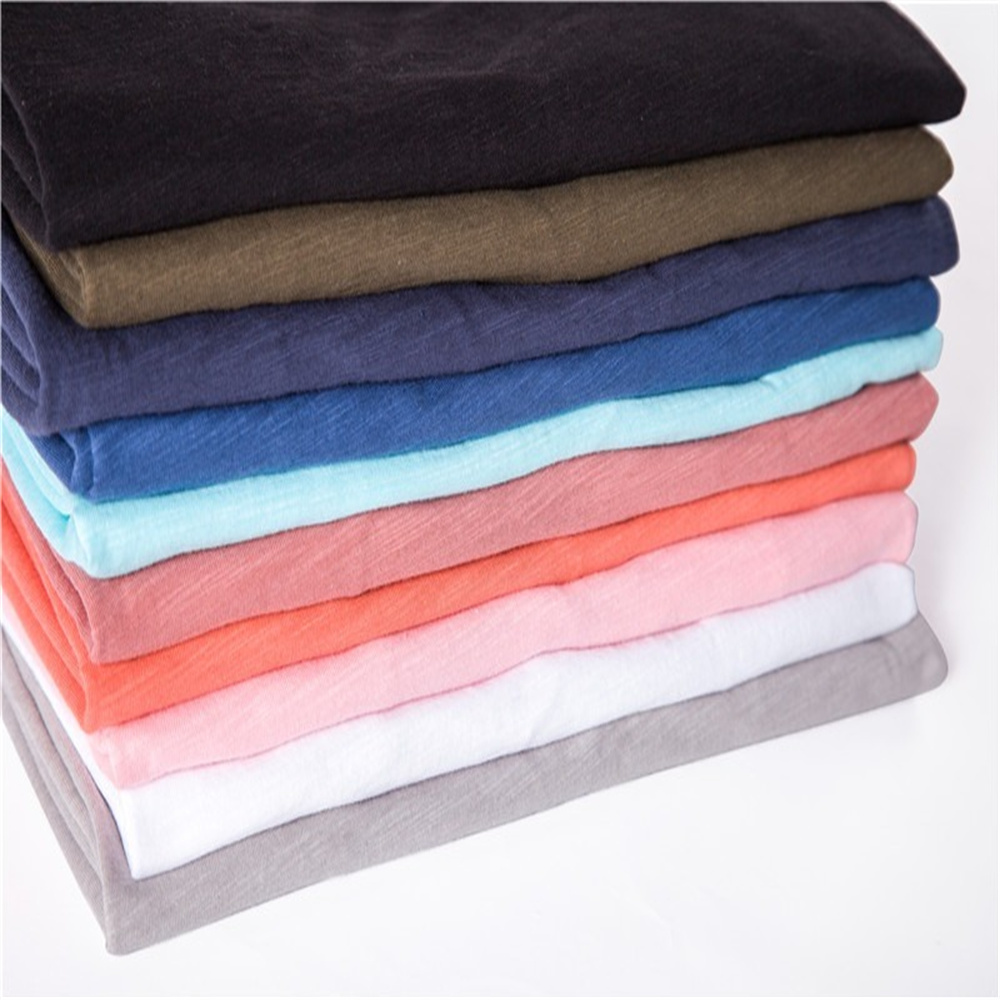 AIOPESON100% Cotton Men T-shirt V-neck Fashion Design Slim Fit Soild T-shirts Male Tops Tees Short Sleeve T Shirt O-neck For Men thumbnail