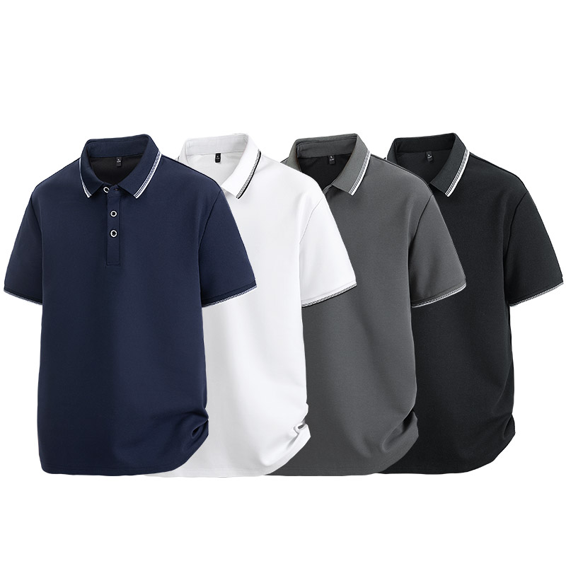 Oversized Men 7XL Polo Shirt 8XL 2026 Summer 95% Cotton Breathable Short Sleeve Collar Business Shirt Golf Man Top Clothes thumbnail