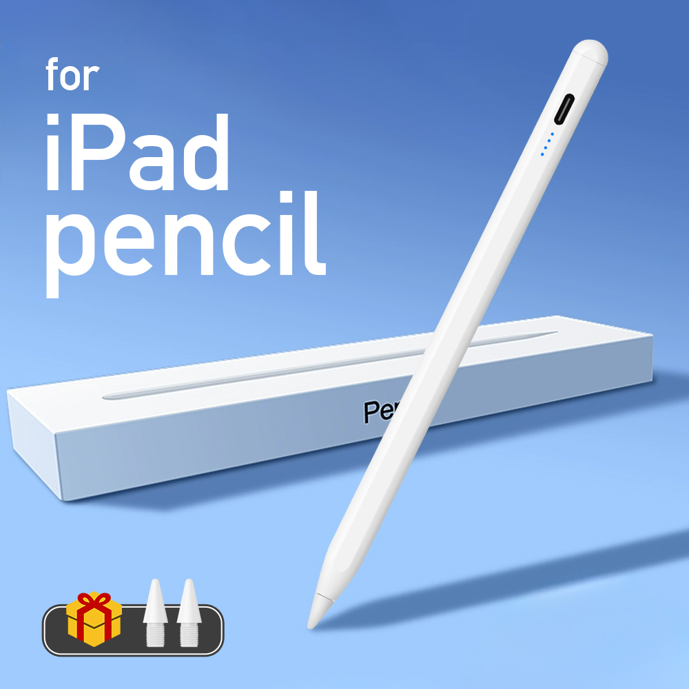 Stylus Pen For Apple Pencil with LED Power Indicators Palm Rejection Touch Pen For 2025 2022 2021 2020 2019 2018 iPad Pencil